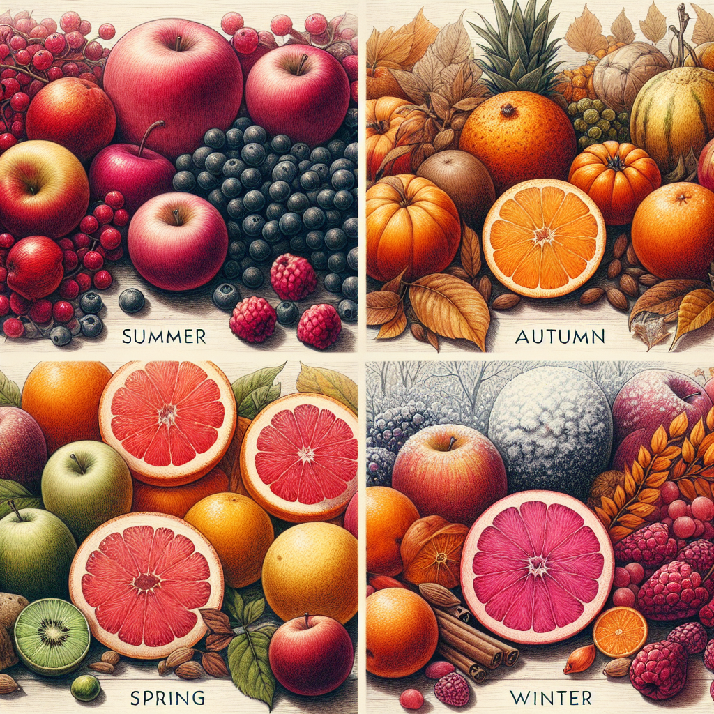 Exploring the Four Seasons of Fruits