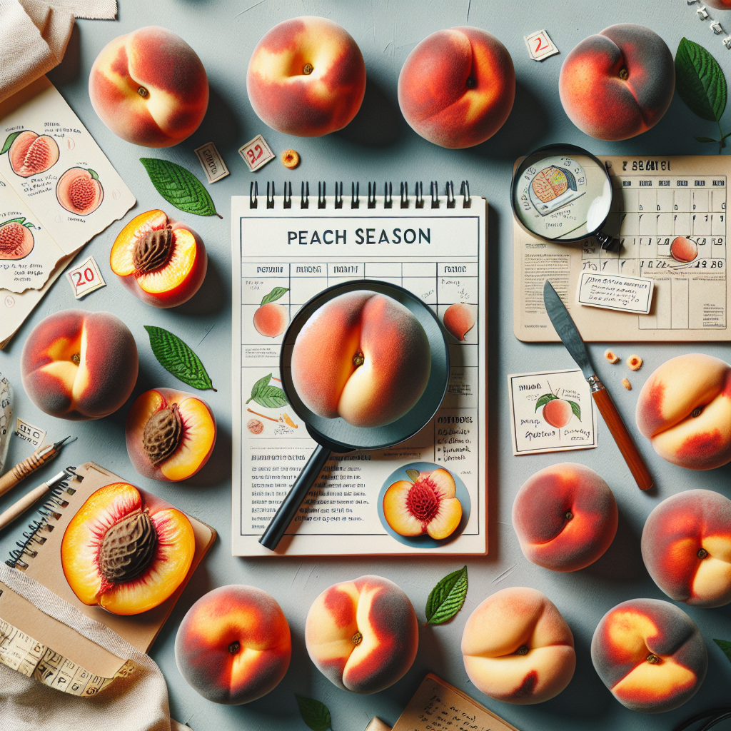 The Best Month for Enjoying Peaches