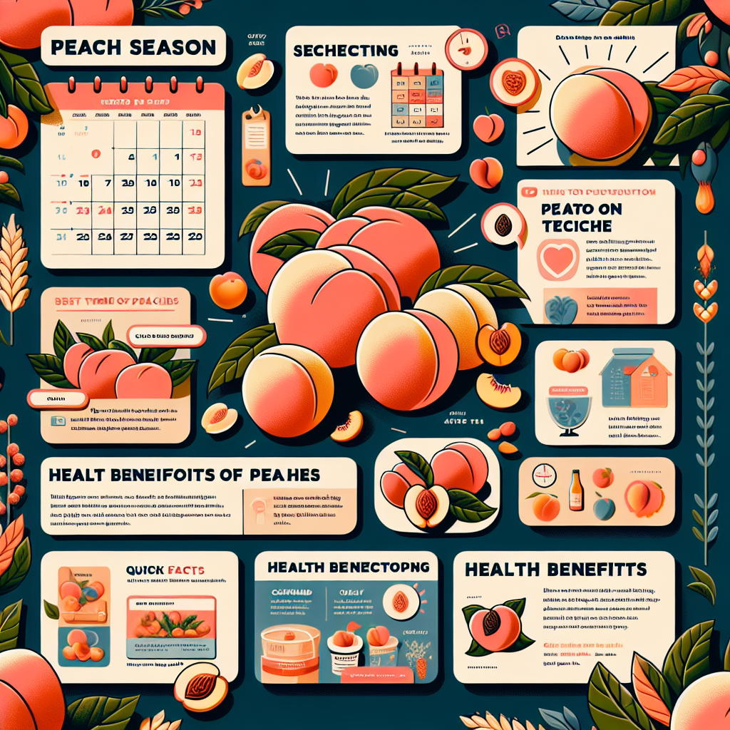 The Best Month for Enjoying Peaches