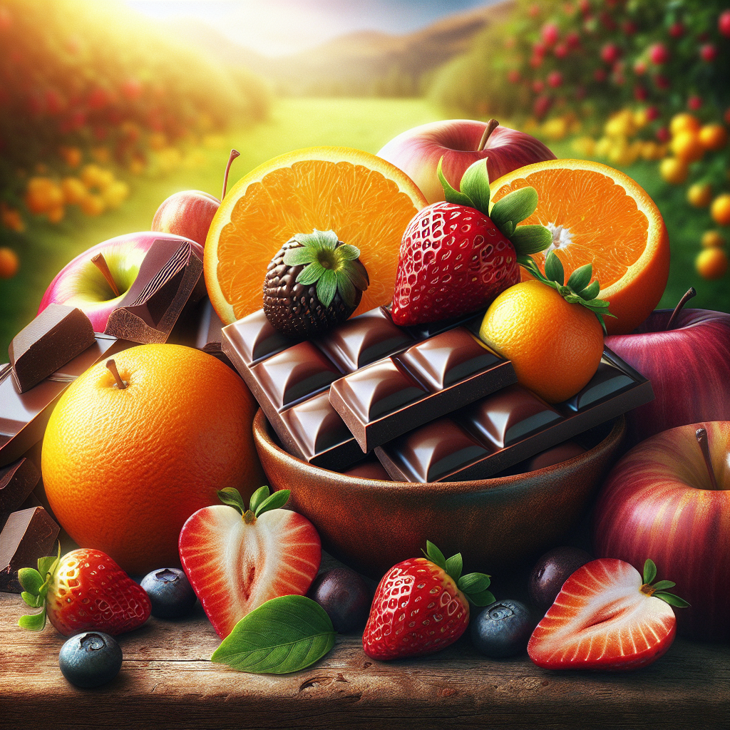 Benefits Of Chocolate-Fruit