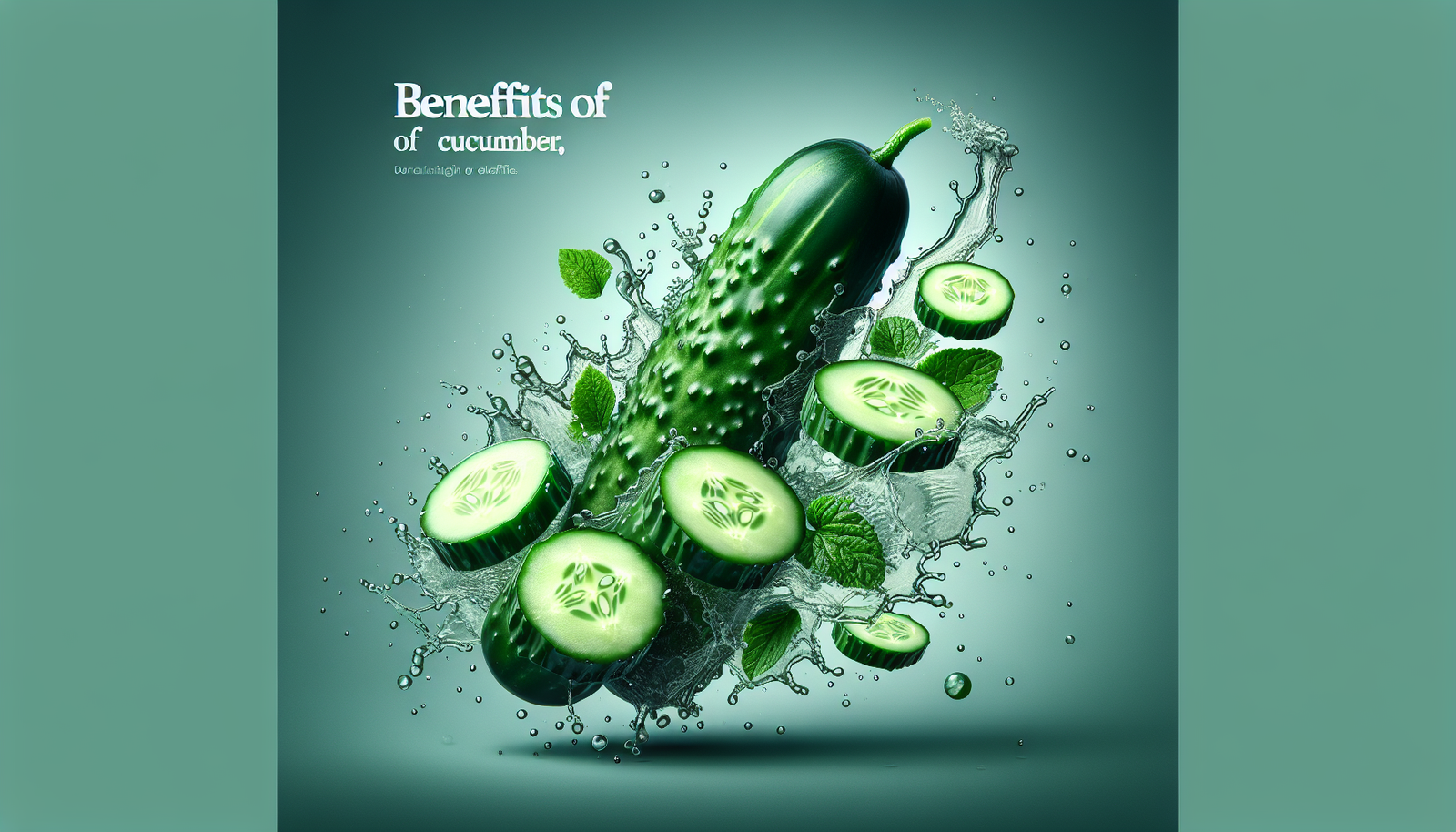 Benefits Of Cucumber